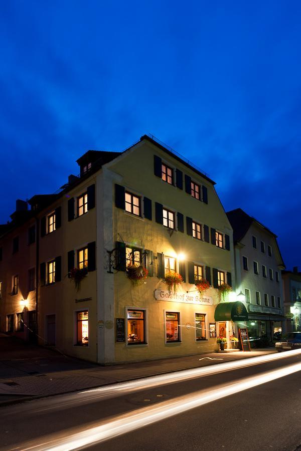 Hotel-Gasthof Zur Sonne Pappenheim Exterior foto
