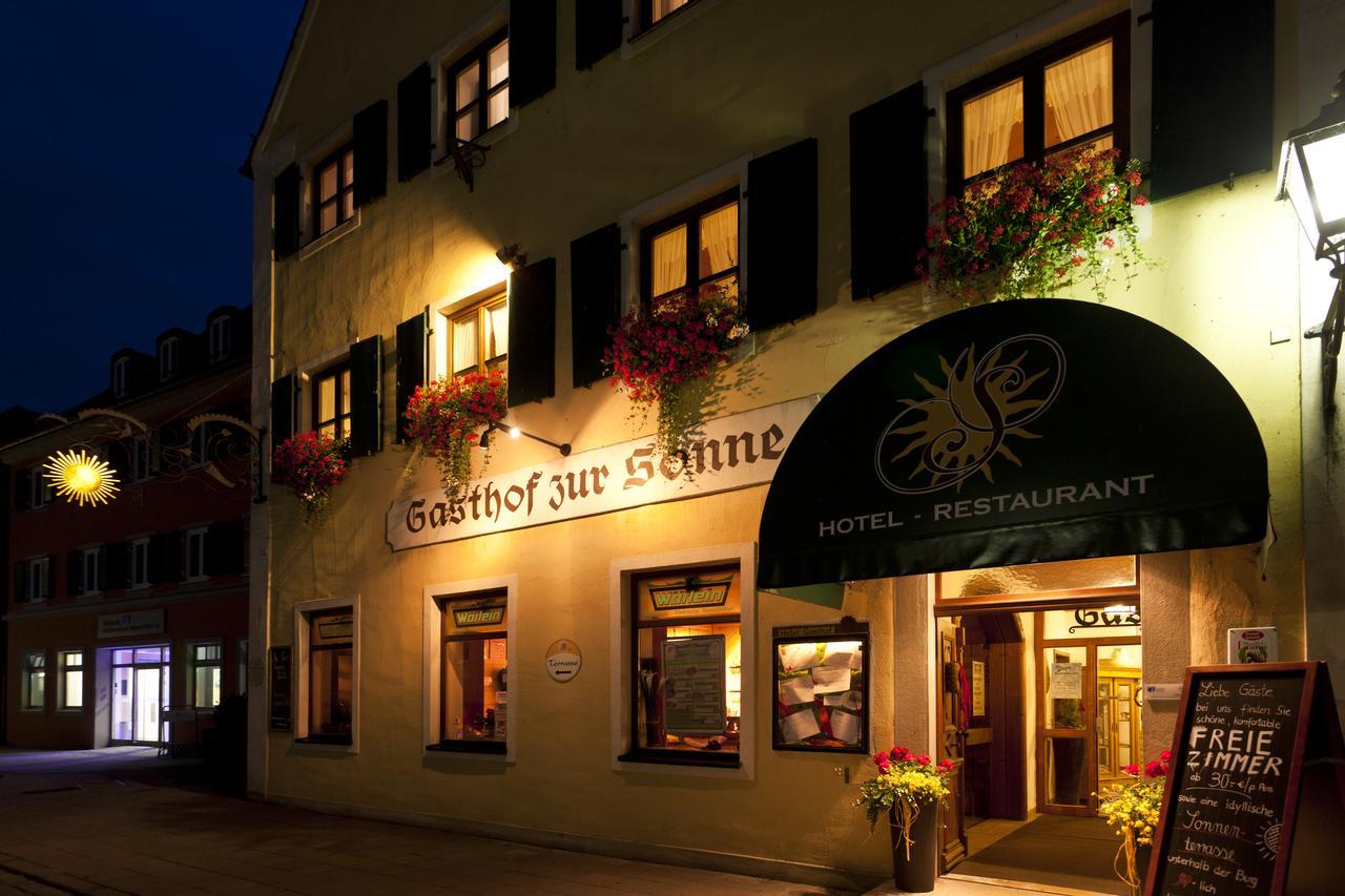 Hotel-Gasthof Zur Sonne Pappenheim Exterior foto